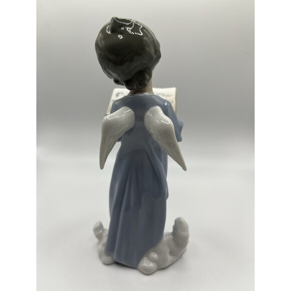 Lladro ANGELIC VOICE Cherub Angel Figurine #5724 Glazed 6.5" No Box - Picture 3 of 6